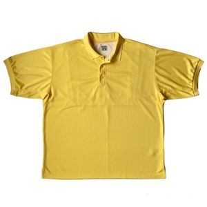 Men’s Columbia Performance Fishing Gear Lined Polo Shirt Yellow - Size XXL 2XL